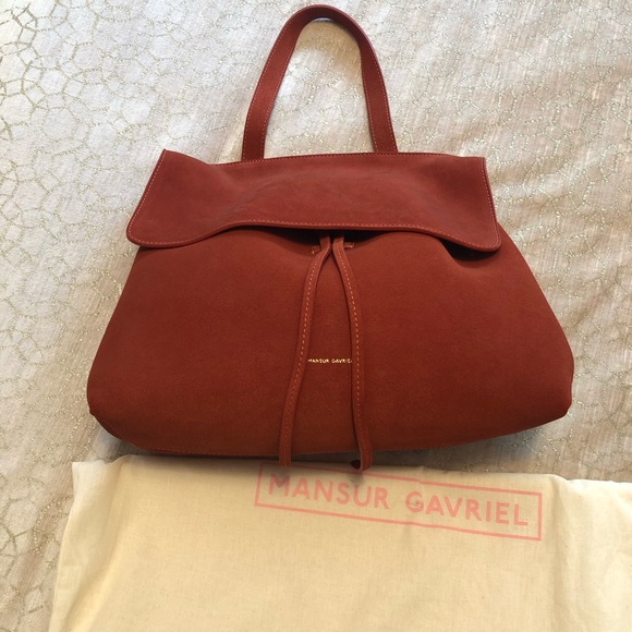 ♦️SOLD♦️Mansur Gavriel Lady Bag in Burnt orange suede - Picture 3 of 15
